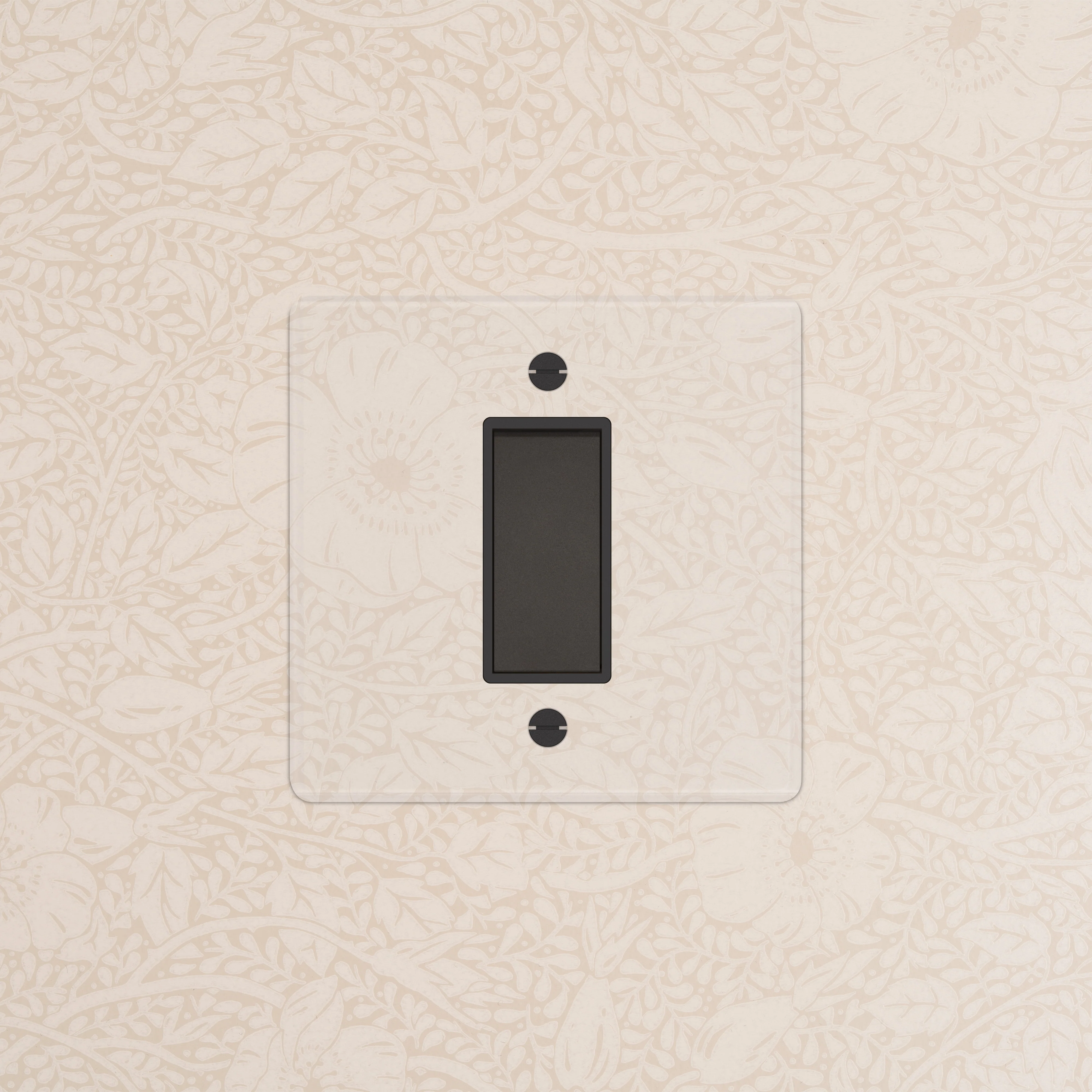 1G Retractive Rocker Switch - Clear Bronze | Black - Image 2