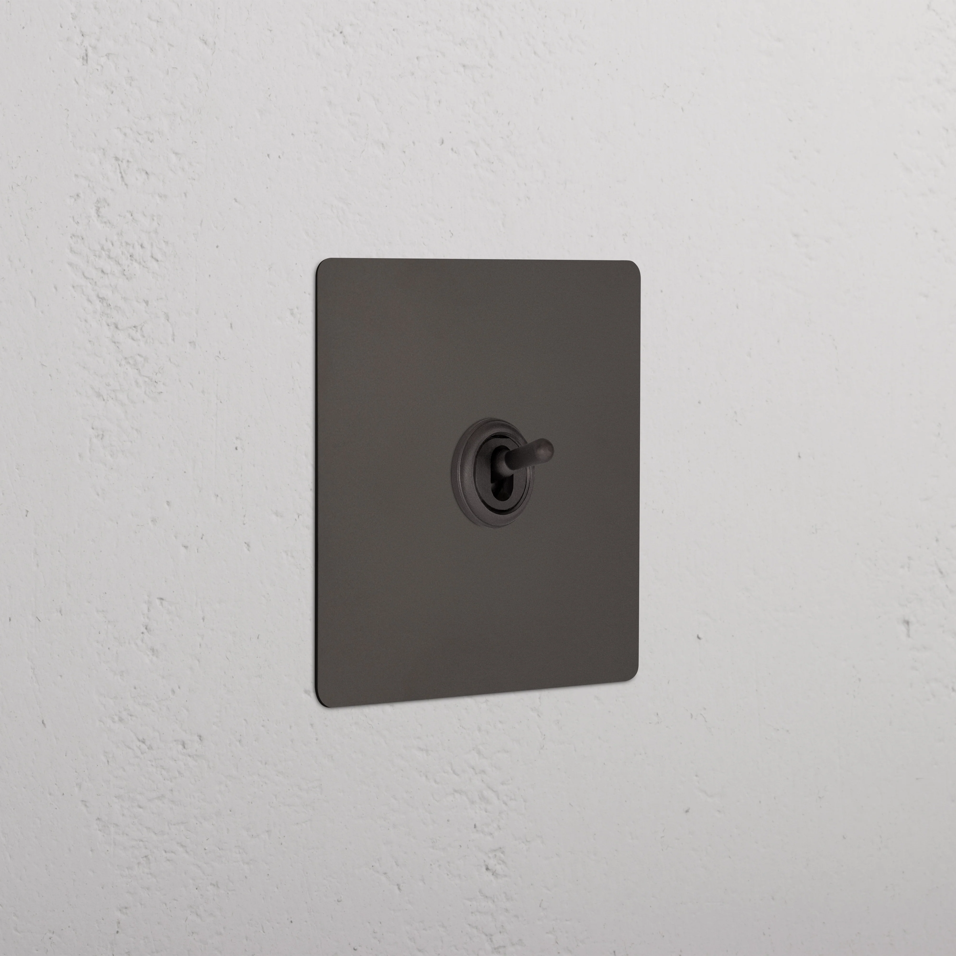 1G Retractive Toggle Switch - Bronze