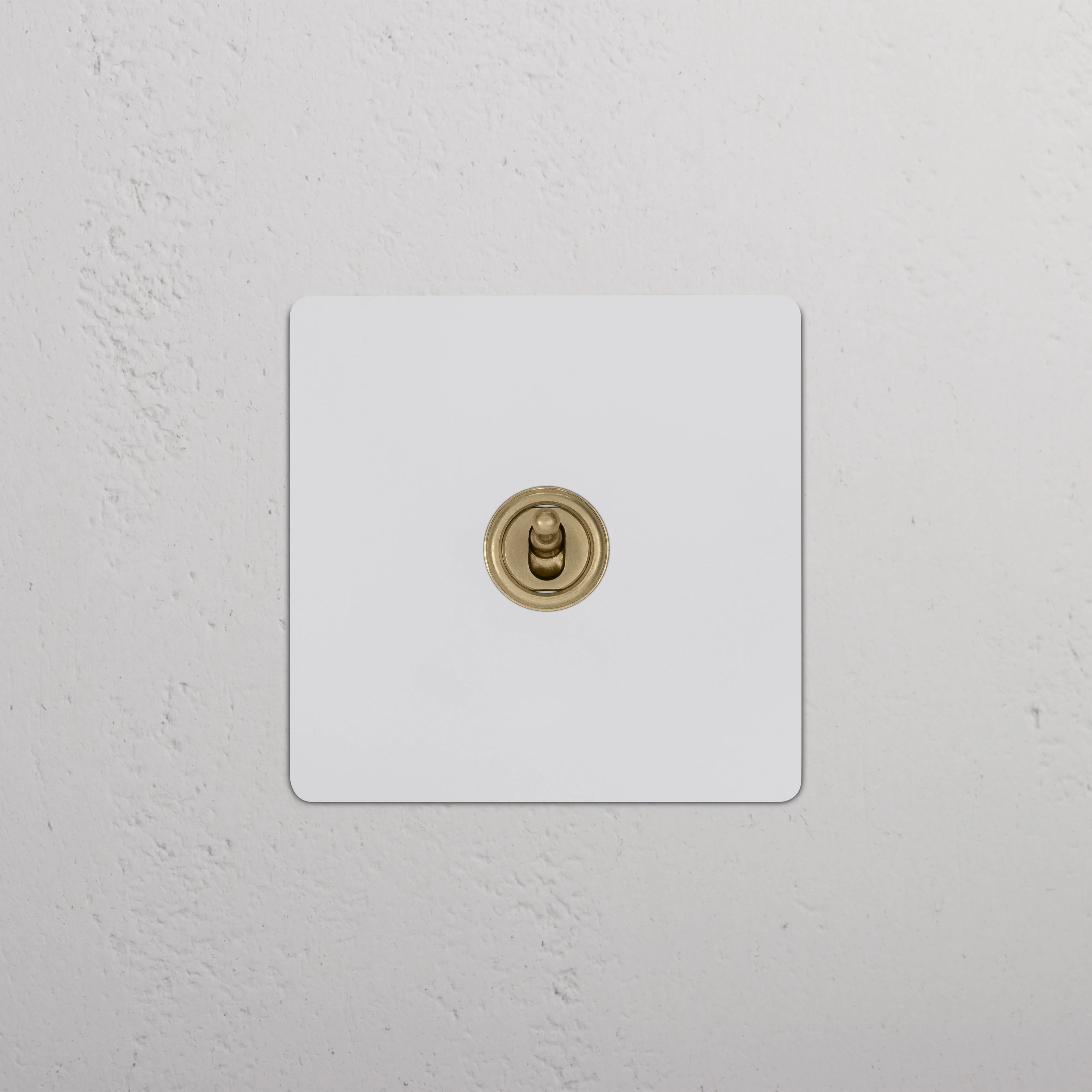 1G Retractive Toggle Switch - Paintable Antique Brass - Image 2