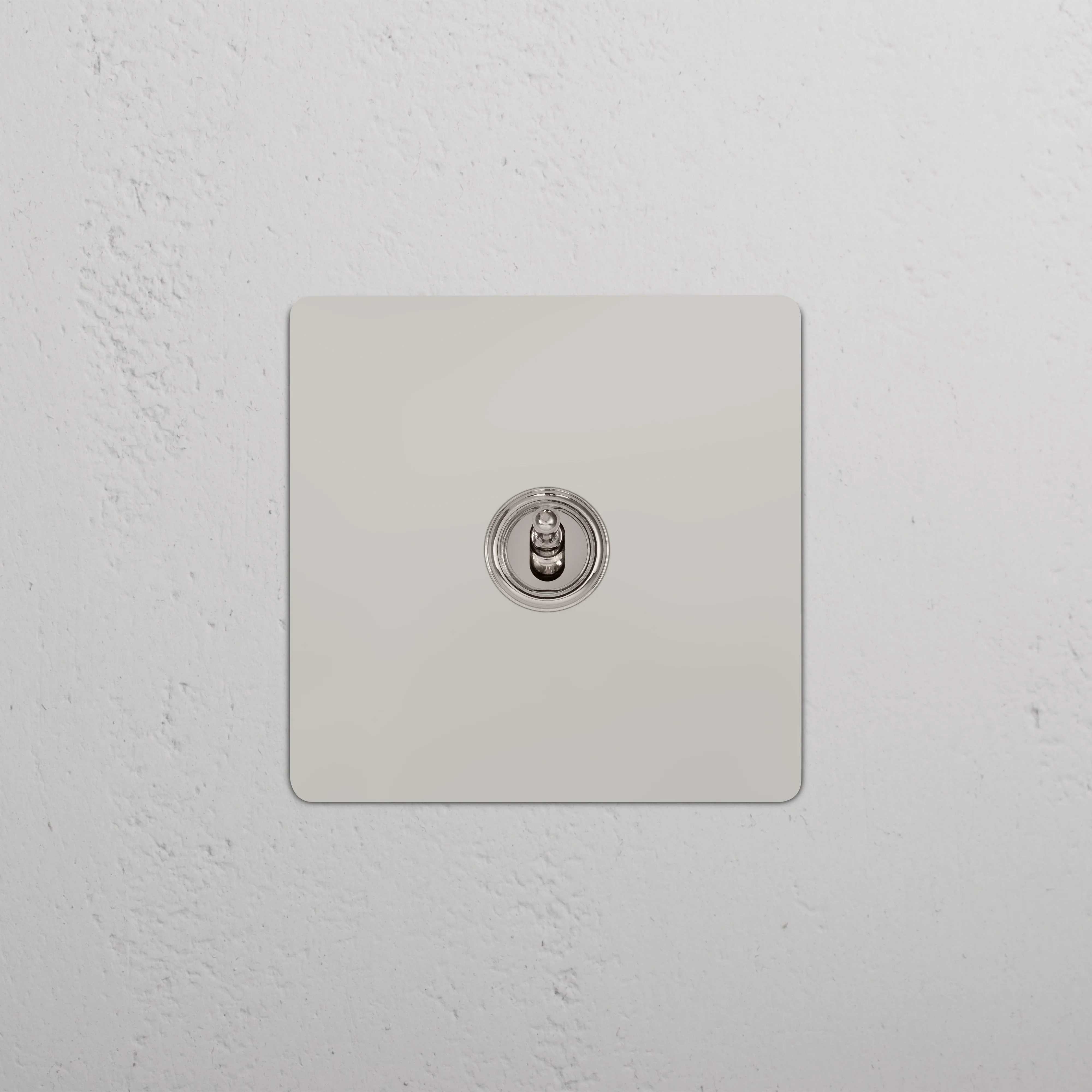 1G Retractive Toggle Switch - Polished Nickel - Image 2