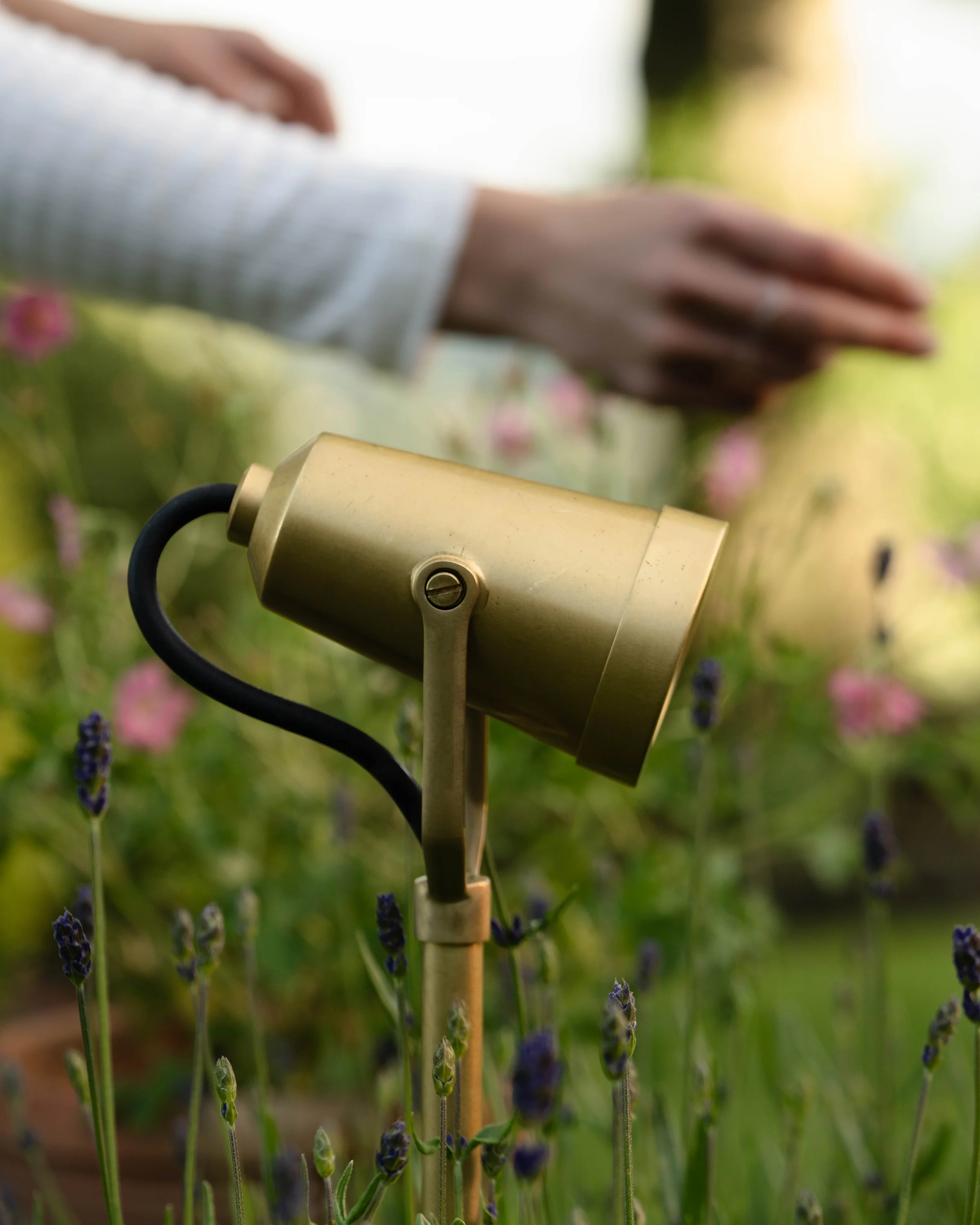 Cambridge Ground Spotlight 24V – Antique Brass - Image 3