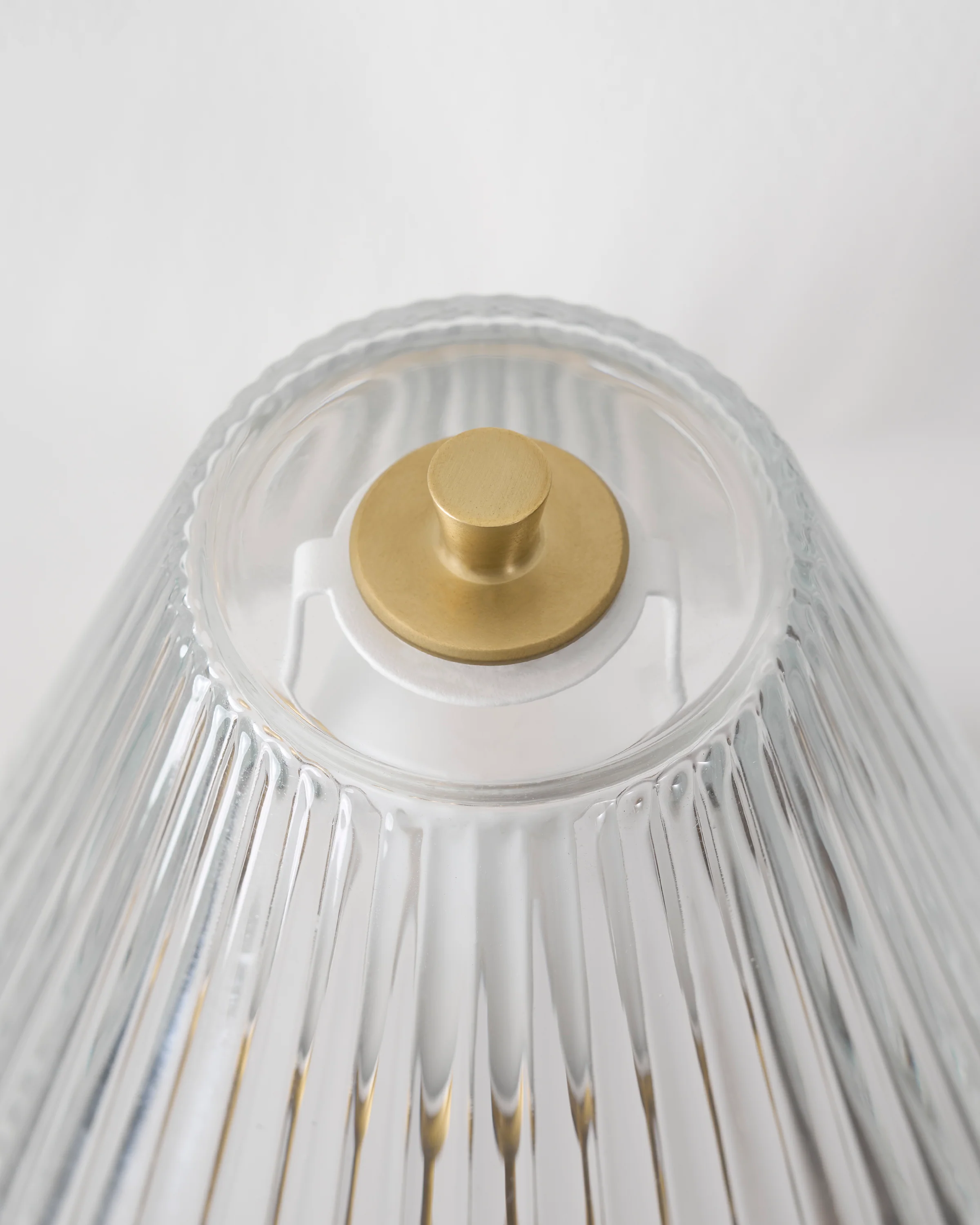 Cotswold Wall Light Fluted Glass - Antique Brass - Image 5
