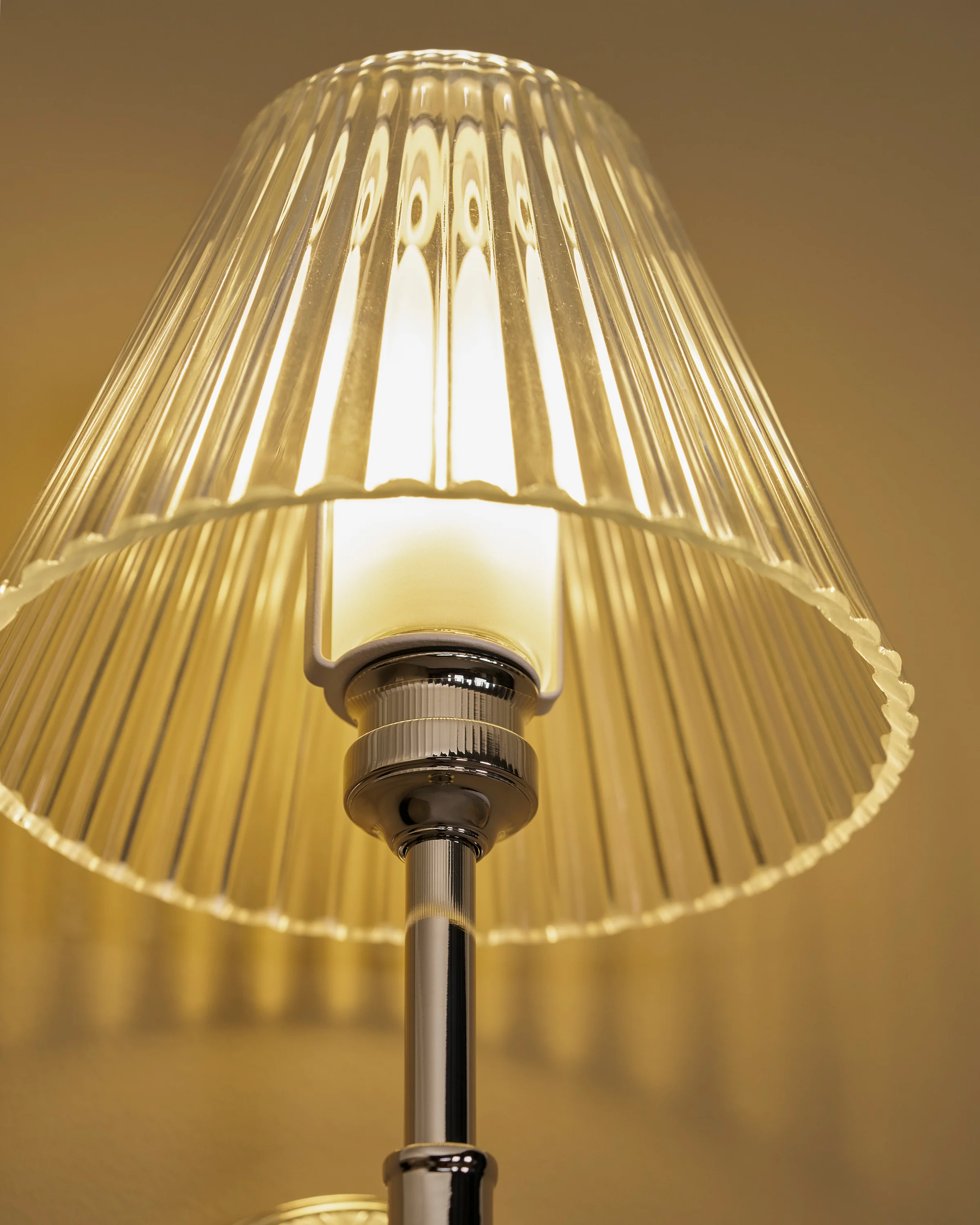 Cotswold Wall Light Fluted Glass - Polished Nickel - Image 7
