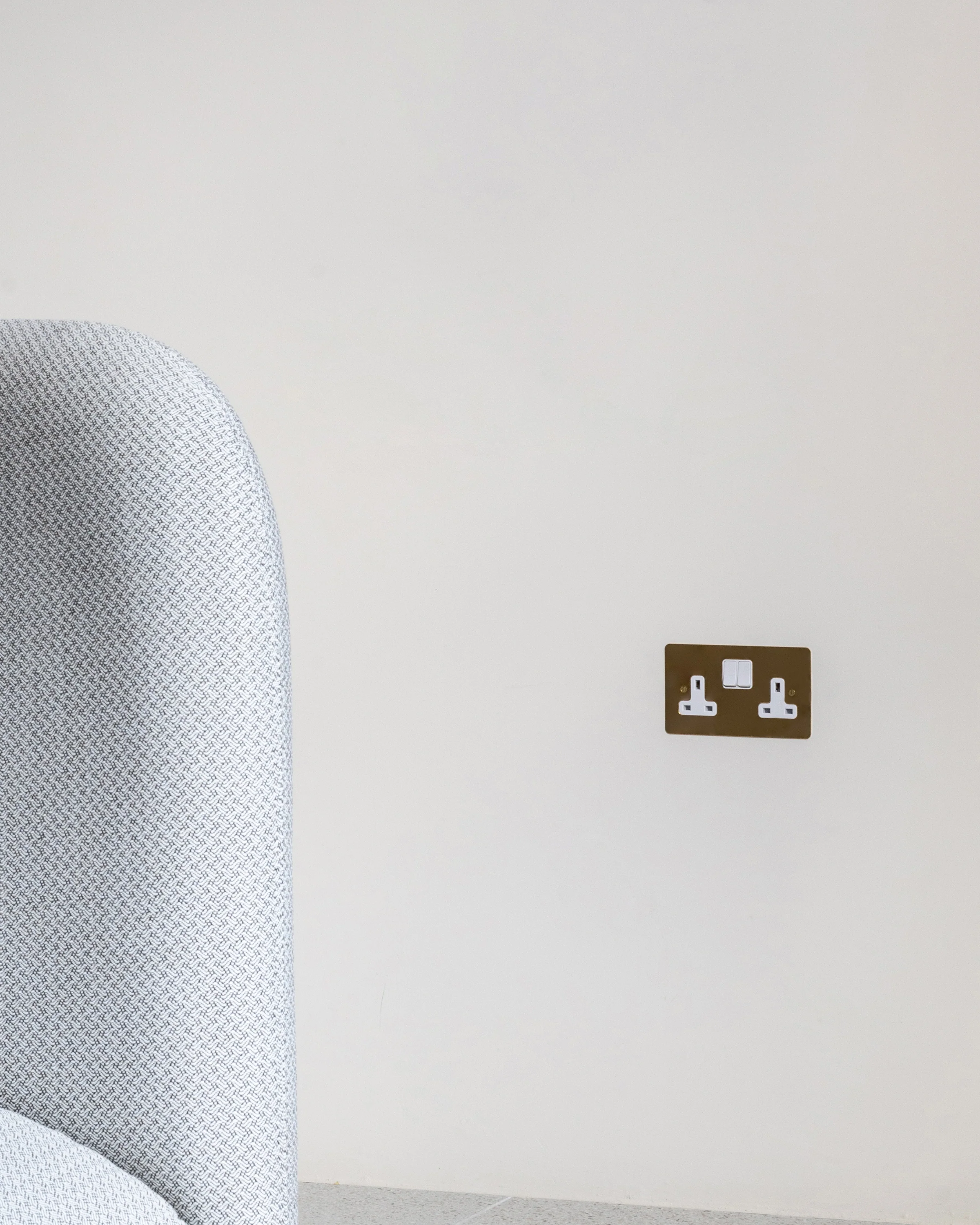 Double Socket - Polished Nickel | White - Image 4
