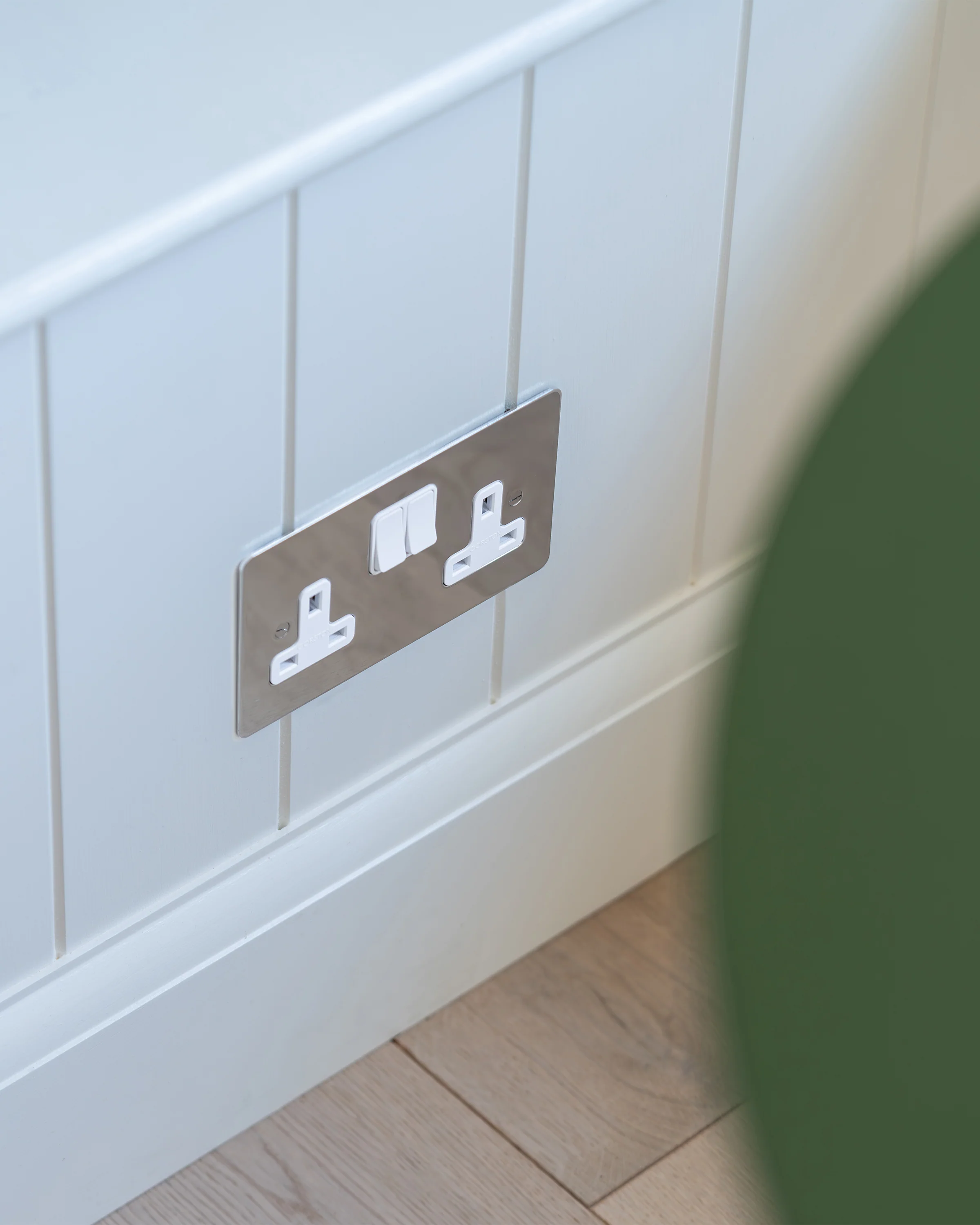 Double Socket - Polished Nickel | White - Image 5