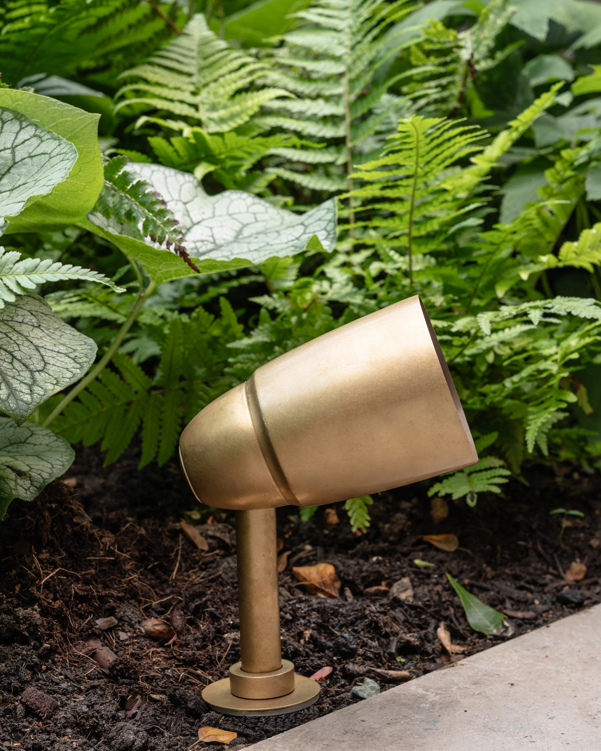 Ealing Ground Spotlight - Antique Brass - Image 5