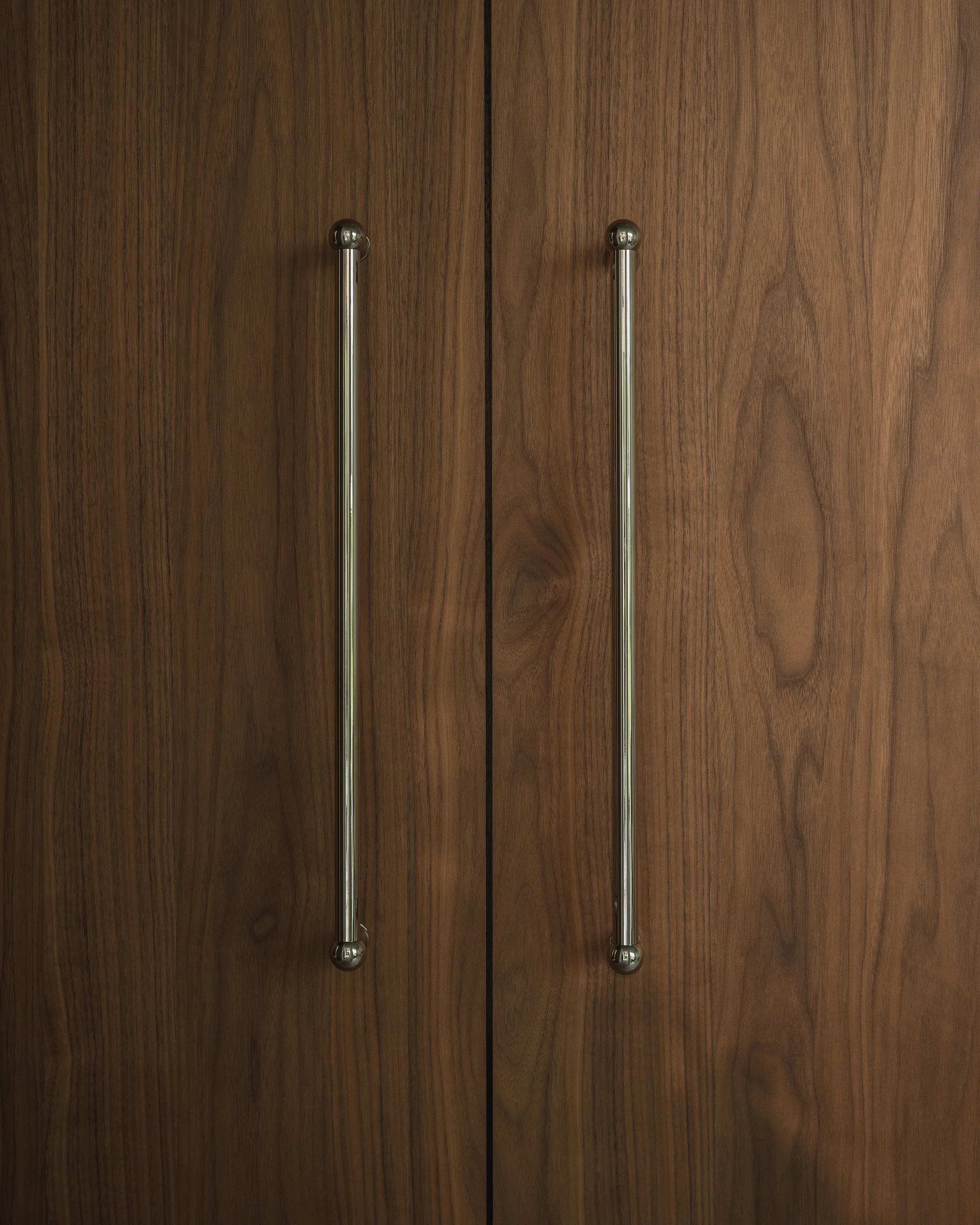 Harper Single Pull Handle 500mm - Polished Nickel - Image 3