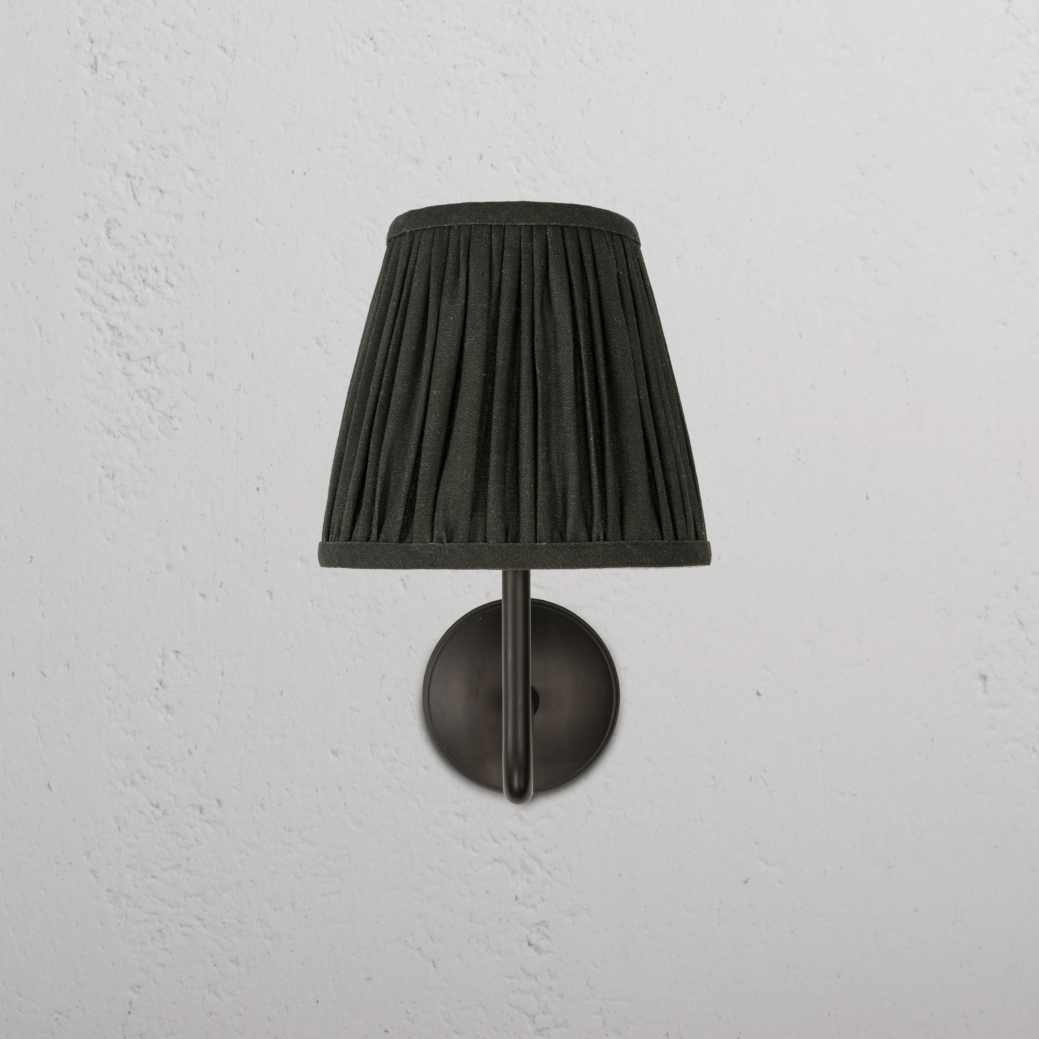Malvern Medium Wall Light Deep Green - Bronze - Image 2
