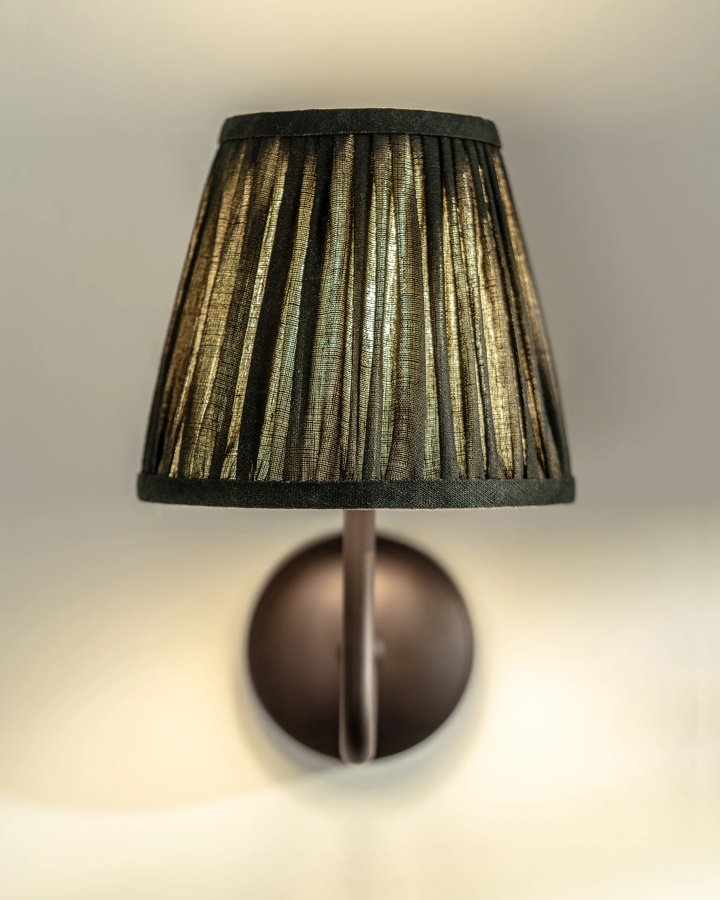 Malvern Medium Wall Light Deep Green - Bronze - Image 5