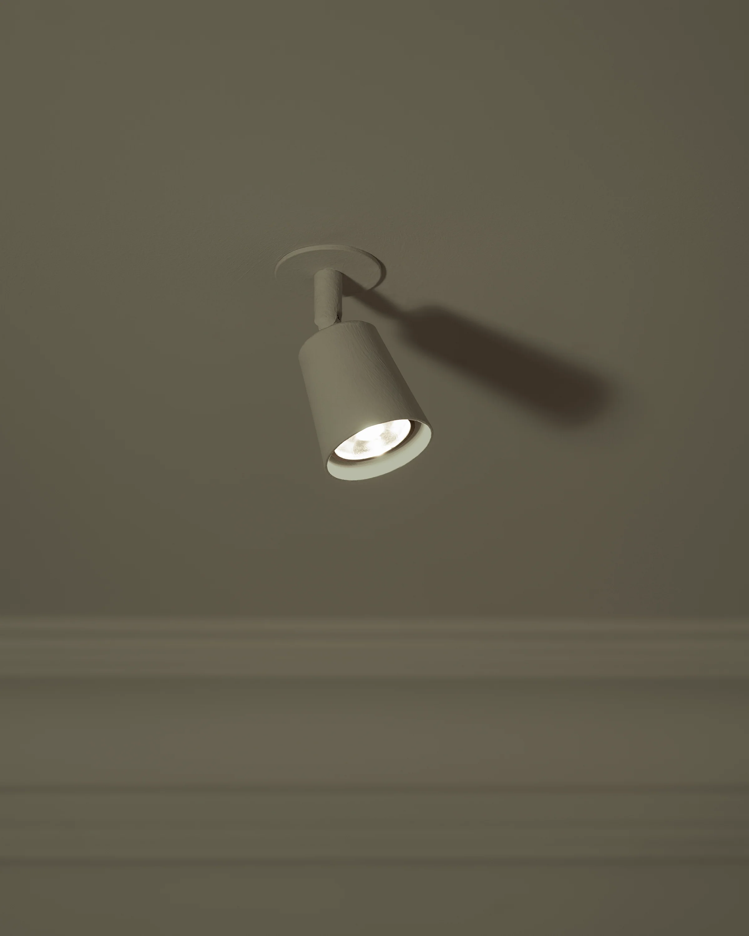 Pembroke Single Medium Spotlight – Paintable - Image 3