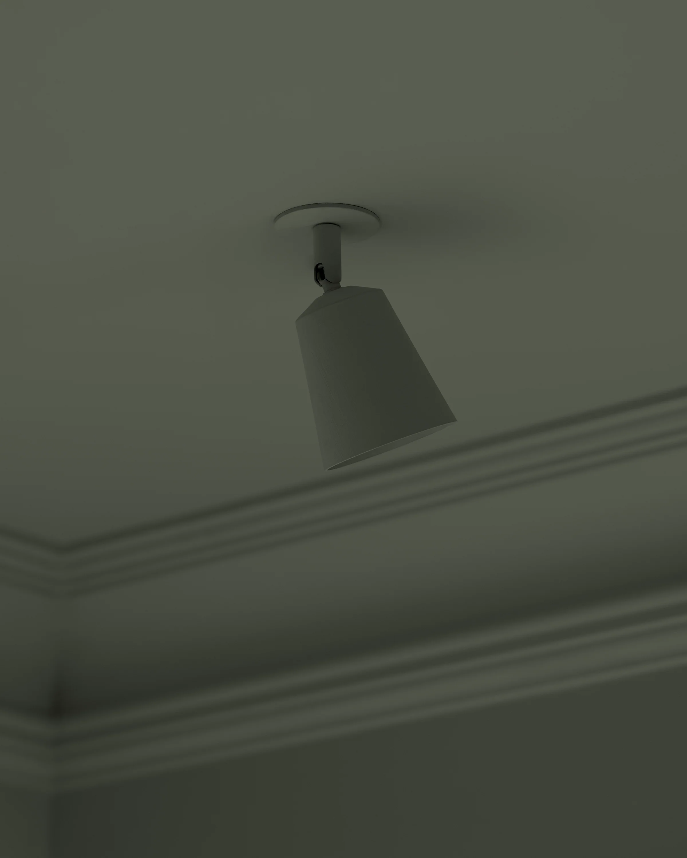 Pembroke Single Large Spotlight – Paintable - Image 2