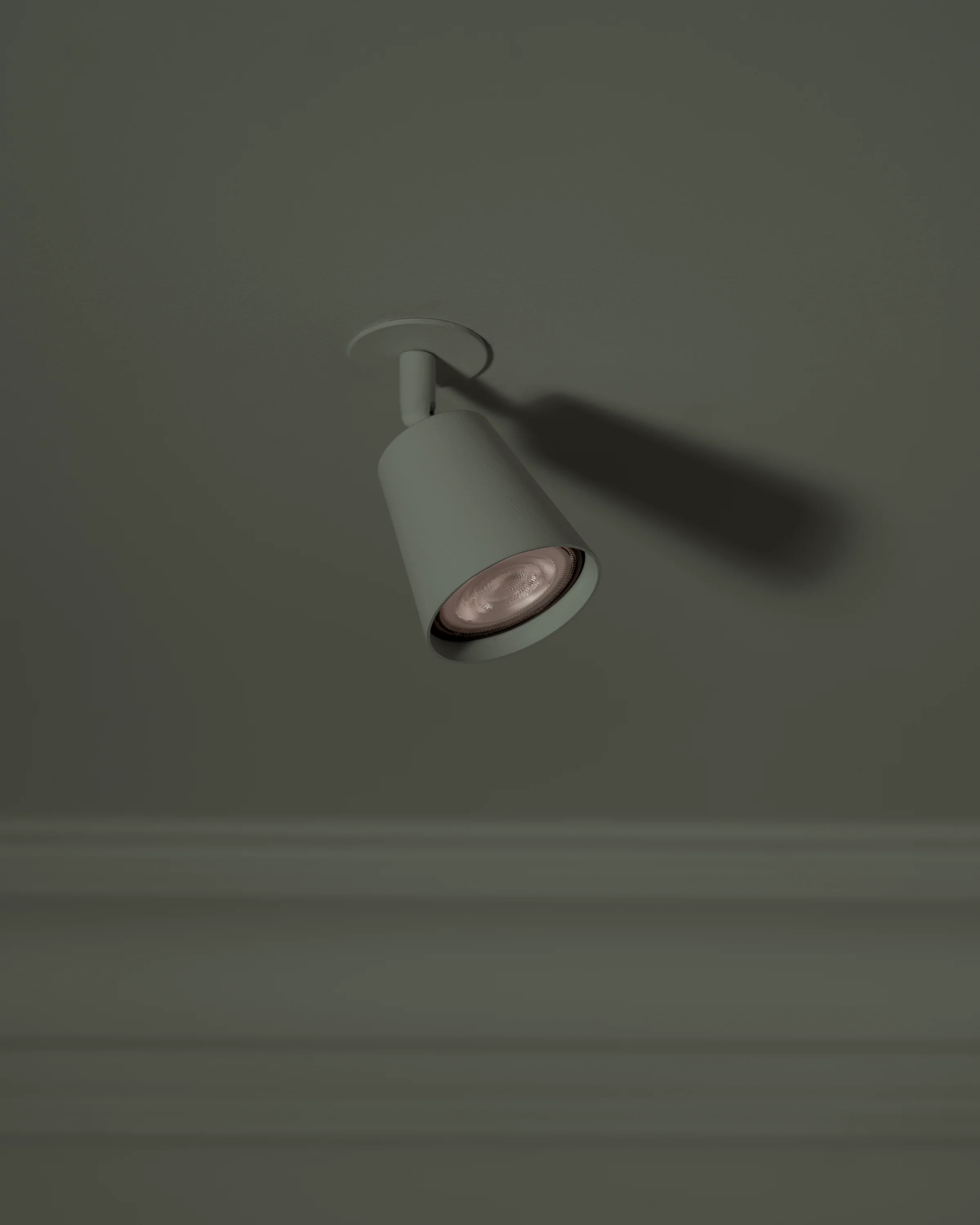 Pembroke Single Large Spotlight – Paintable - Image 4