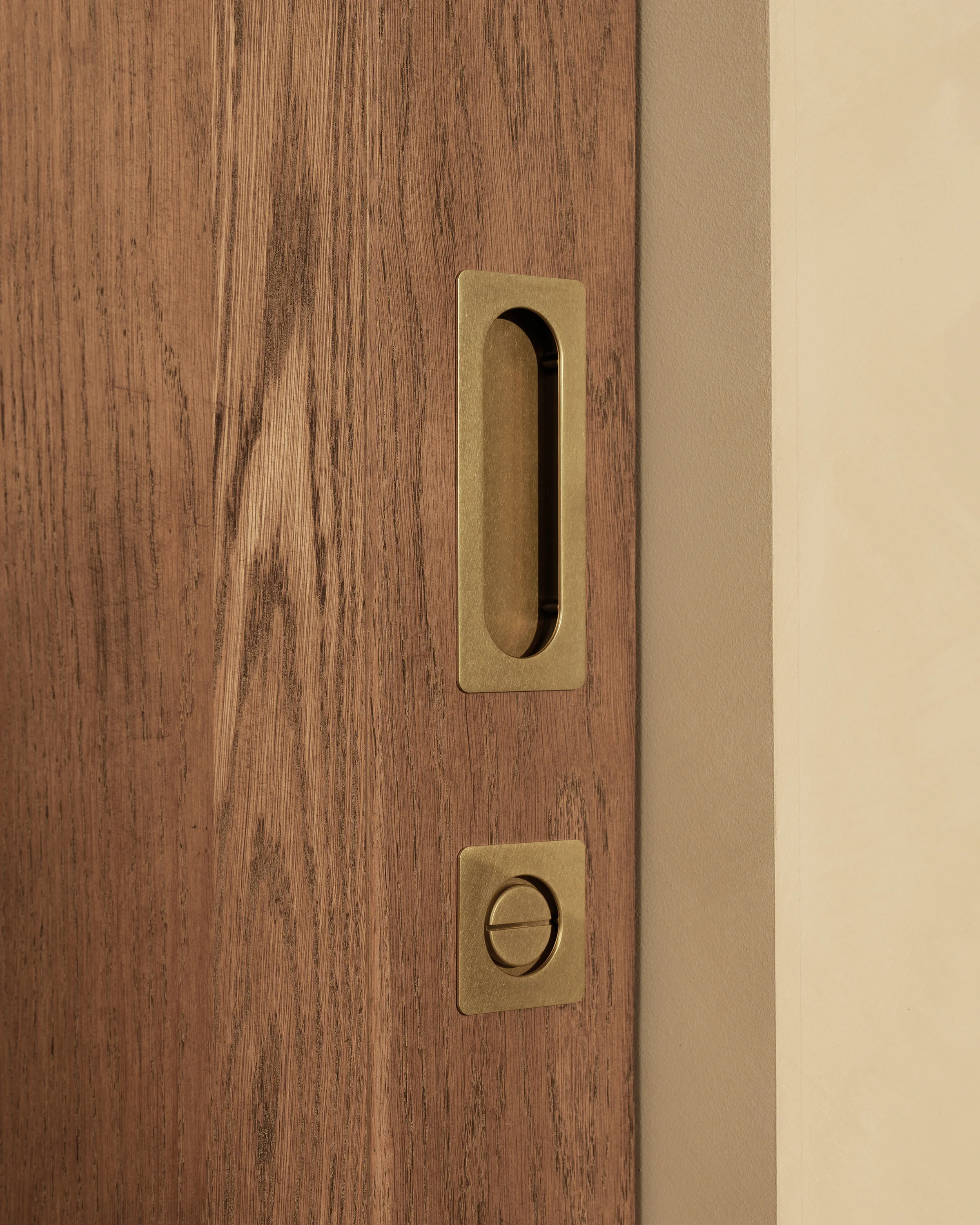 Regent Recessed Thumbturn - Antique Brass - Image 7