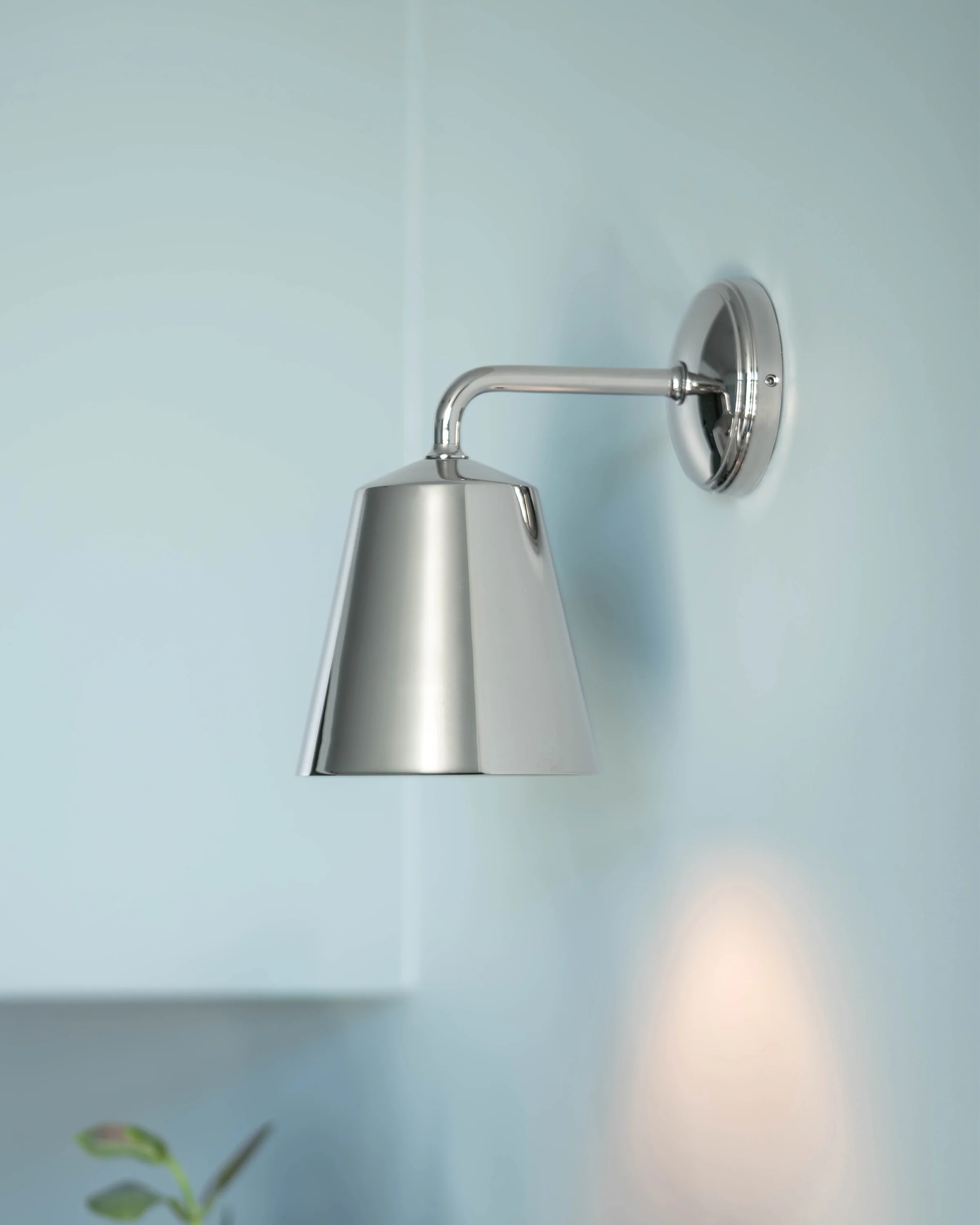 Richmond Small Wall Light - Polished Nickel - Image 2
