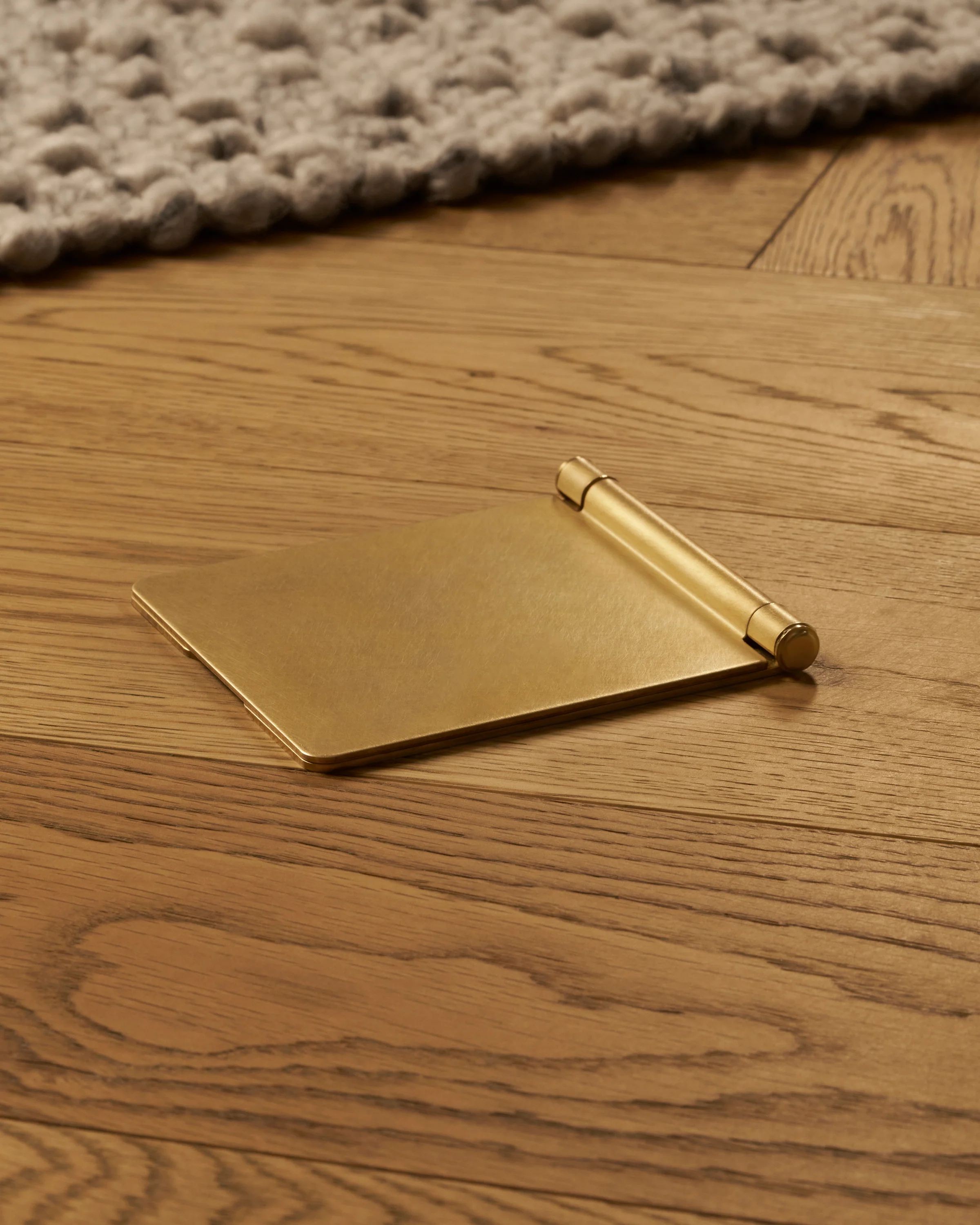 Single 13A Floor Socket - Antique Brass | White - Image 5