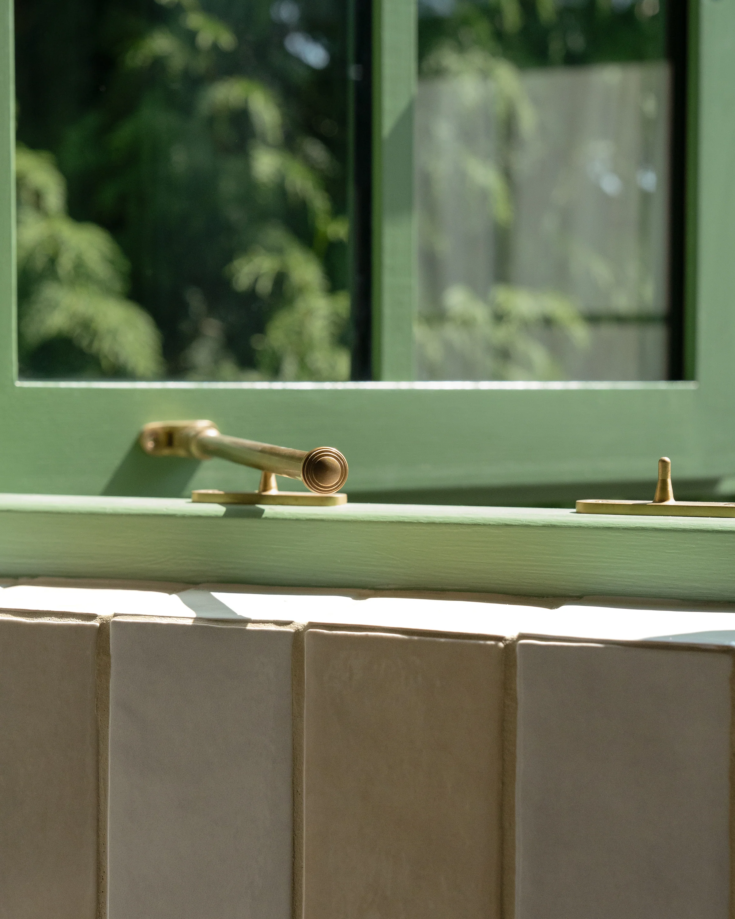 Southbank Casement Window Stay 275mm - Antique Brass - Image 5