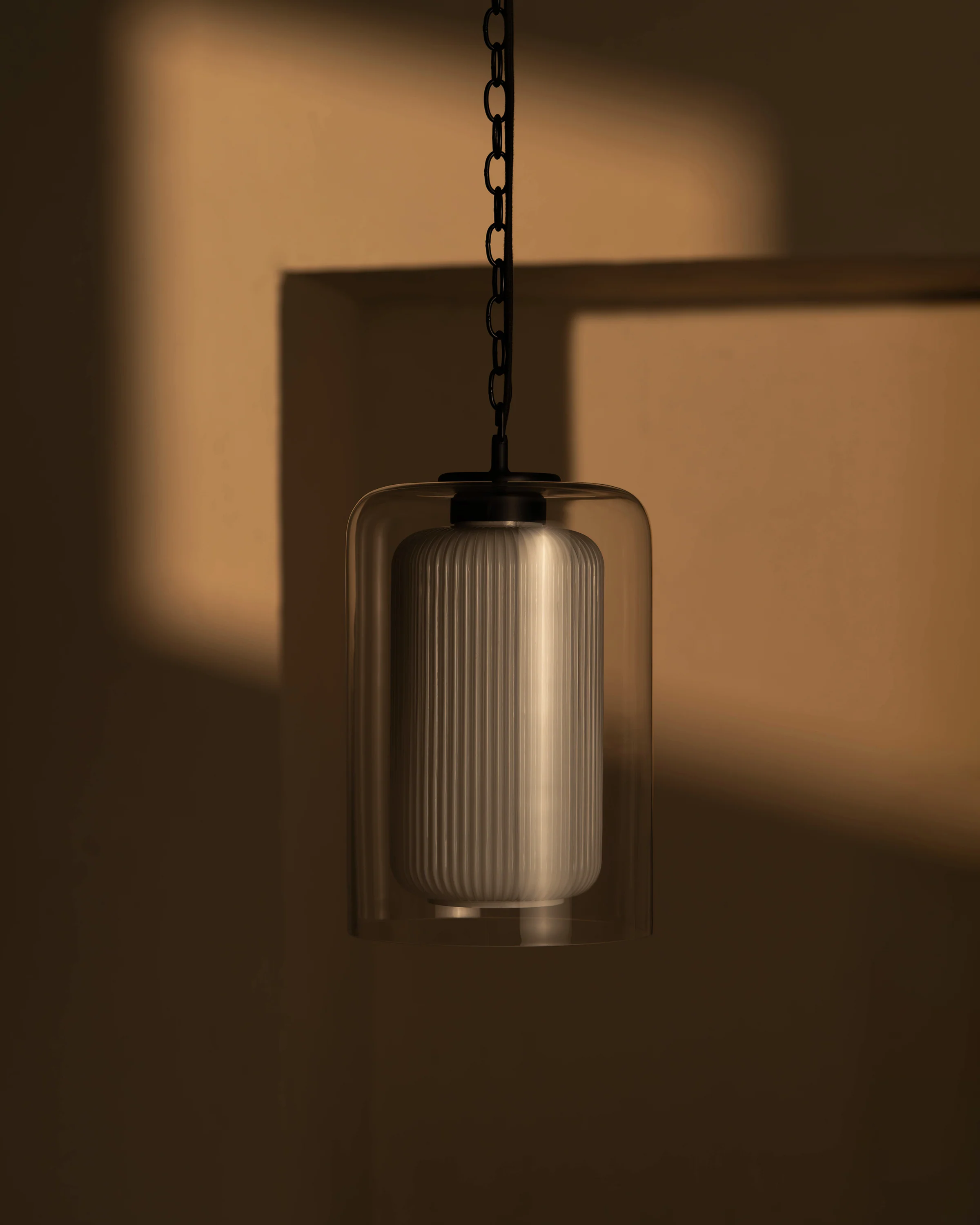 Windsor Medium Pendant Light Opal Glass - Bronze - Image 3